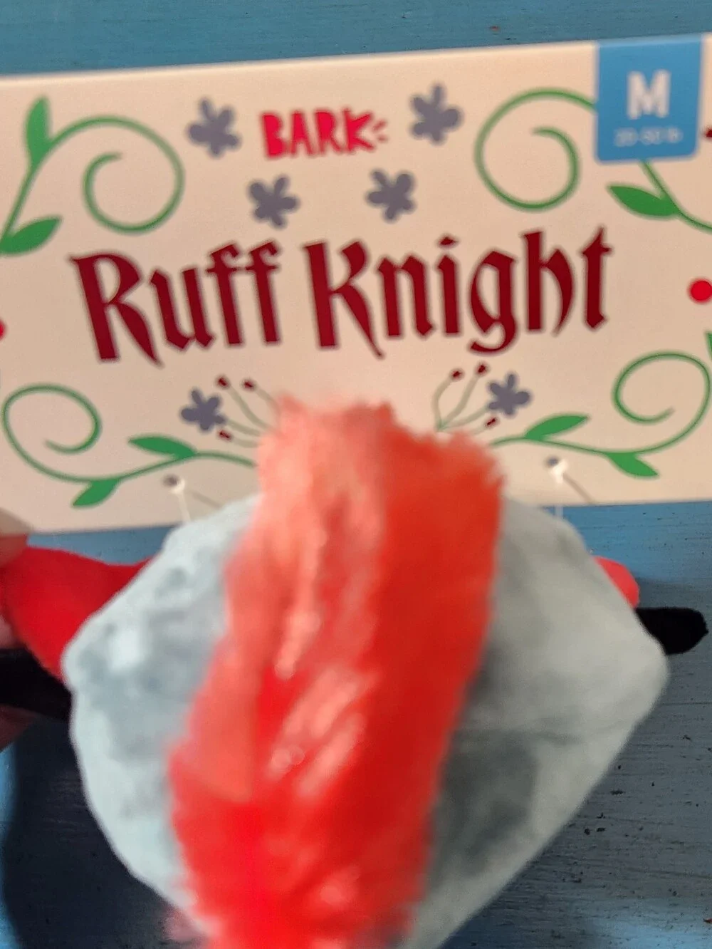 Bark Ruff Knight dog toy